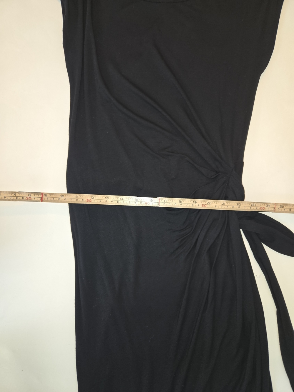 Boston Proper Black Dress with Side Knot Detail Women's Size Small - Picture 7 of 10